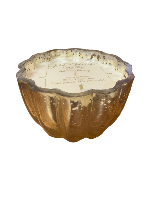 Tobacco and Honey Gold Candle
