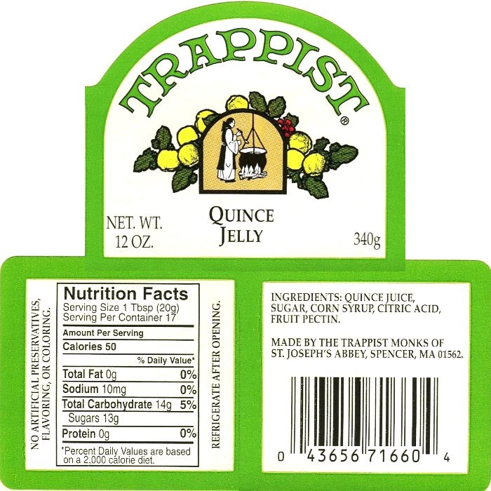 Trappist Preserves - Quince Jelly
