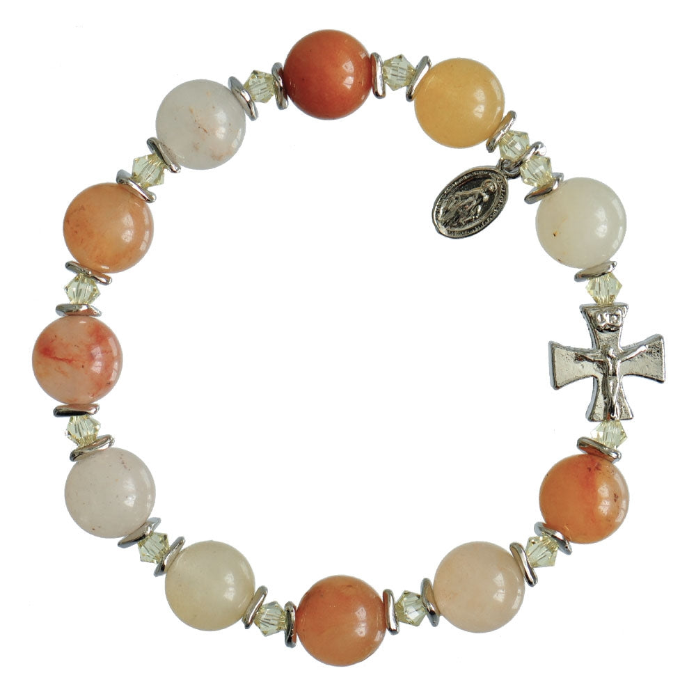 Gold Jade Bracelet