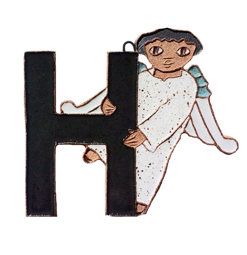 ALPHABET ANGEL LETTER H