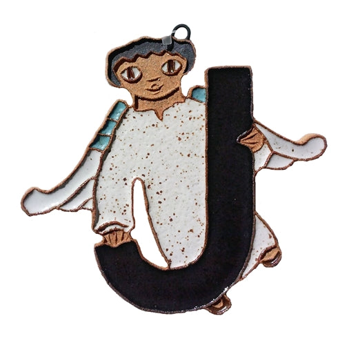 ALPHABET ANGEL LETTER J