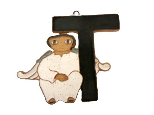 ALPHABET ANGEL LETTER T
