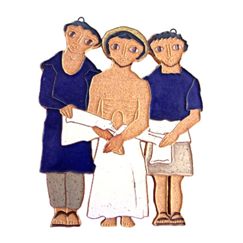 10th Station of the Cross- Jesus is Stripped of His Clothing (Large)