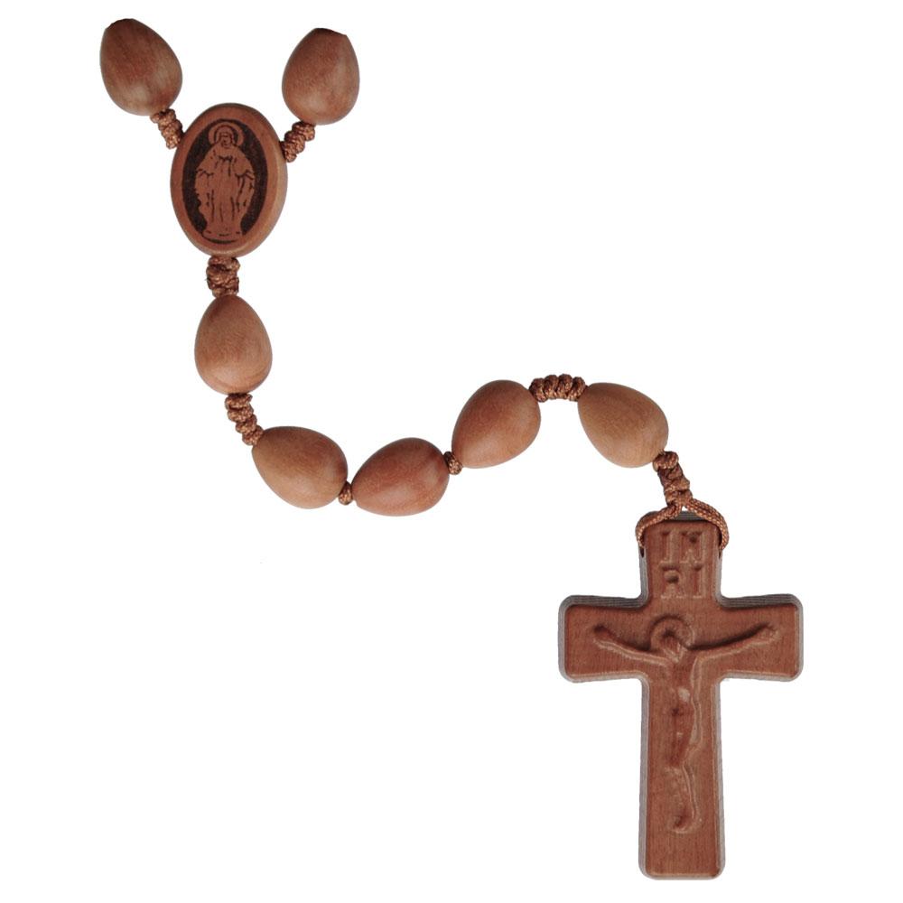 Light Jujube Wood Rosary