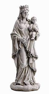 Mary Queen Heaven Garden Statue 18.5"