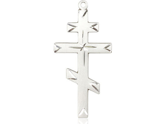 Sterling Silver St Andrew Cross 24"
