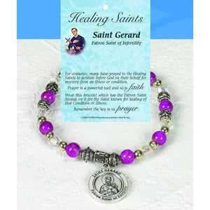 Healing Saint Italian Charm Bracelet - St Gerard