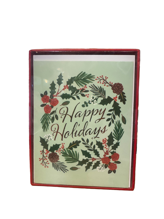 Roses and Pinecones Cards