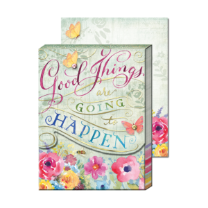 Pocket Notepad Good  Things are Going to Happen