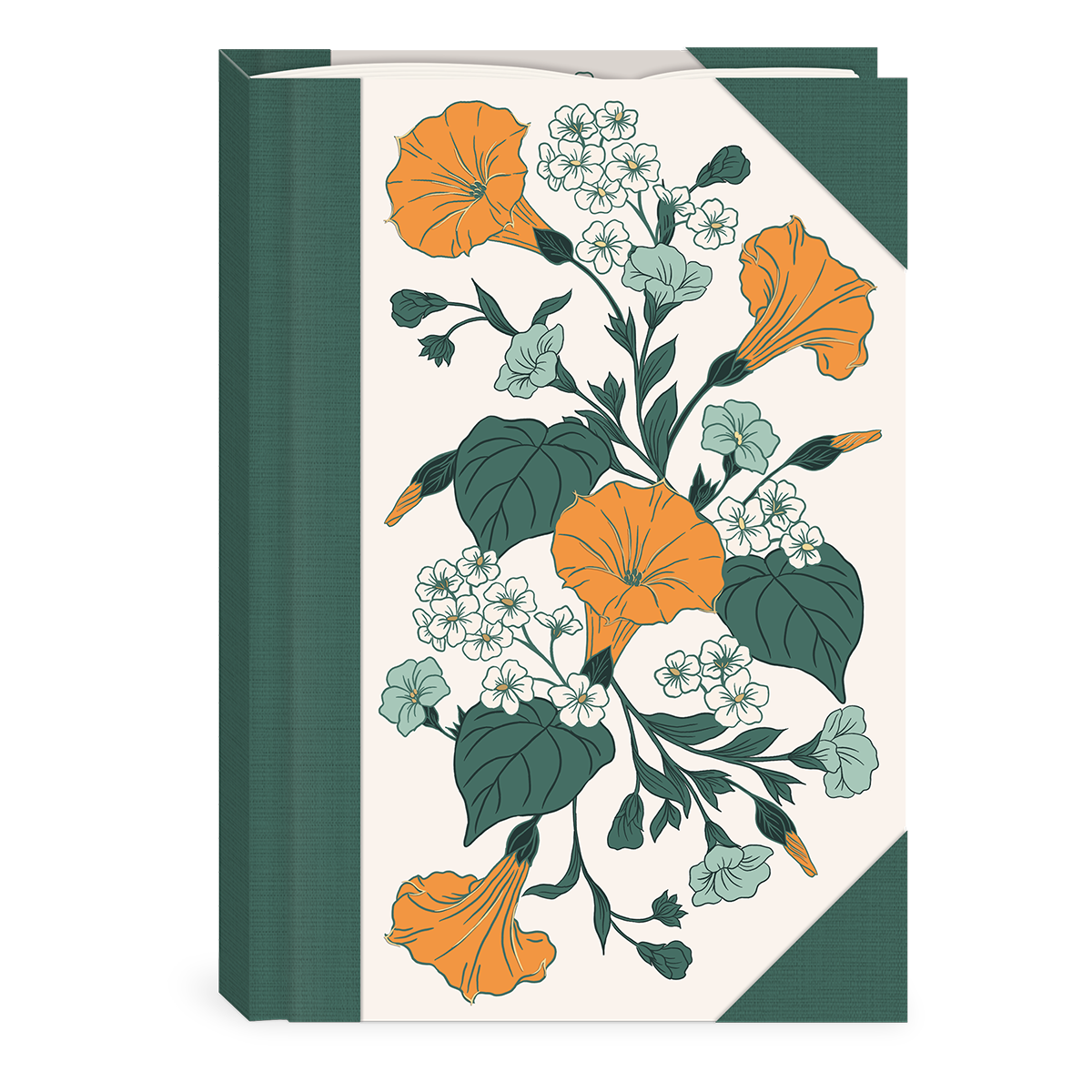 Nightshade Floral Hardcover Journal