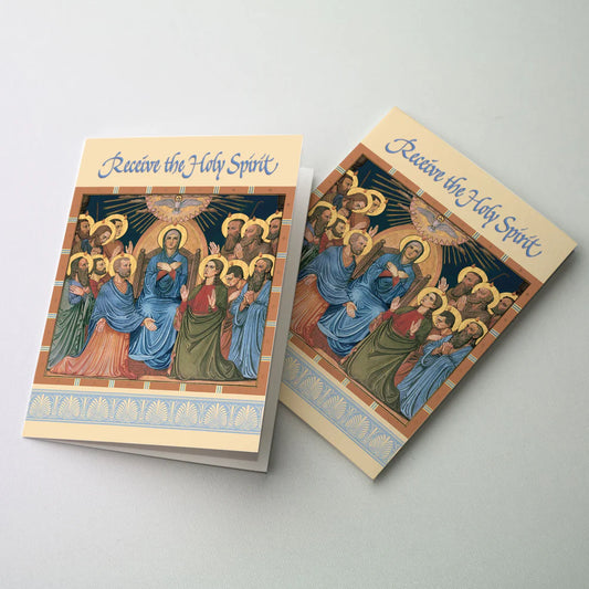 Receive the Holy Spirit - confirmation-greeting card