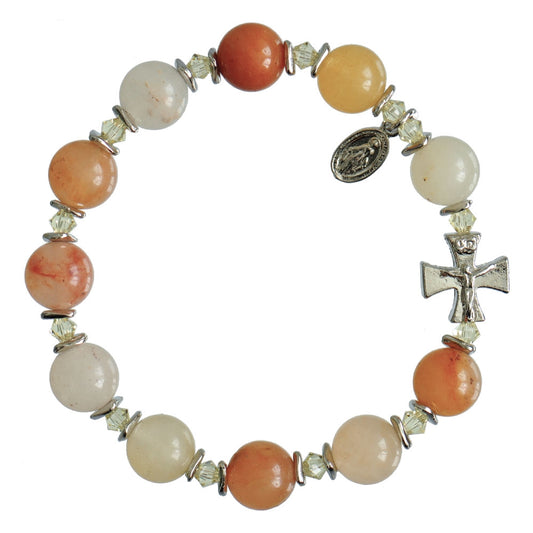 Gold Jade Bracelet