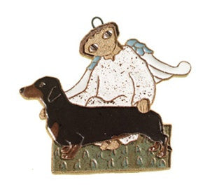 Dachshund Angel - Black & Tan