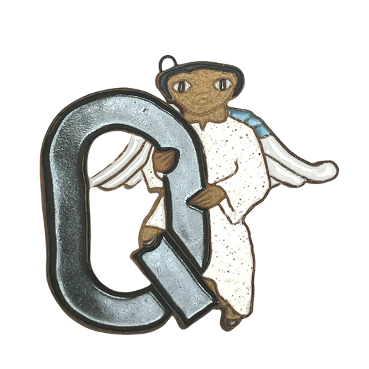 ALPHABET ANGEL LETTER Q