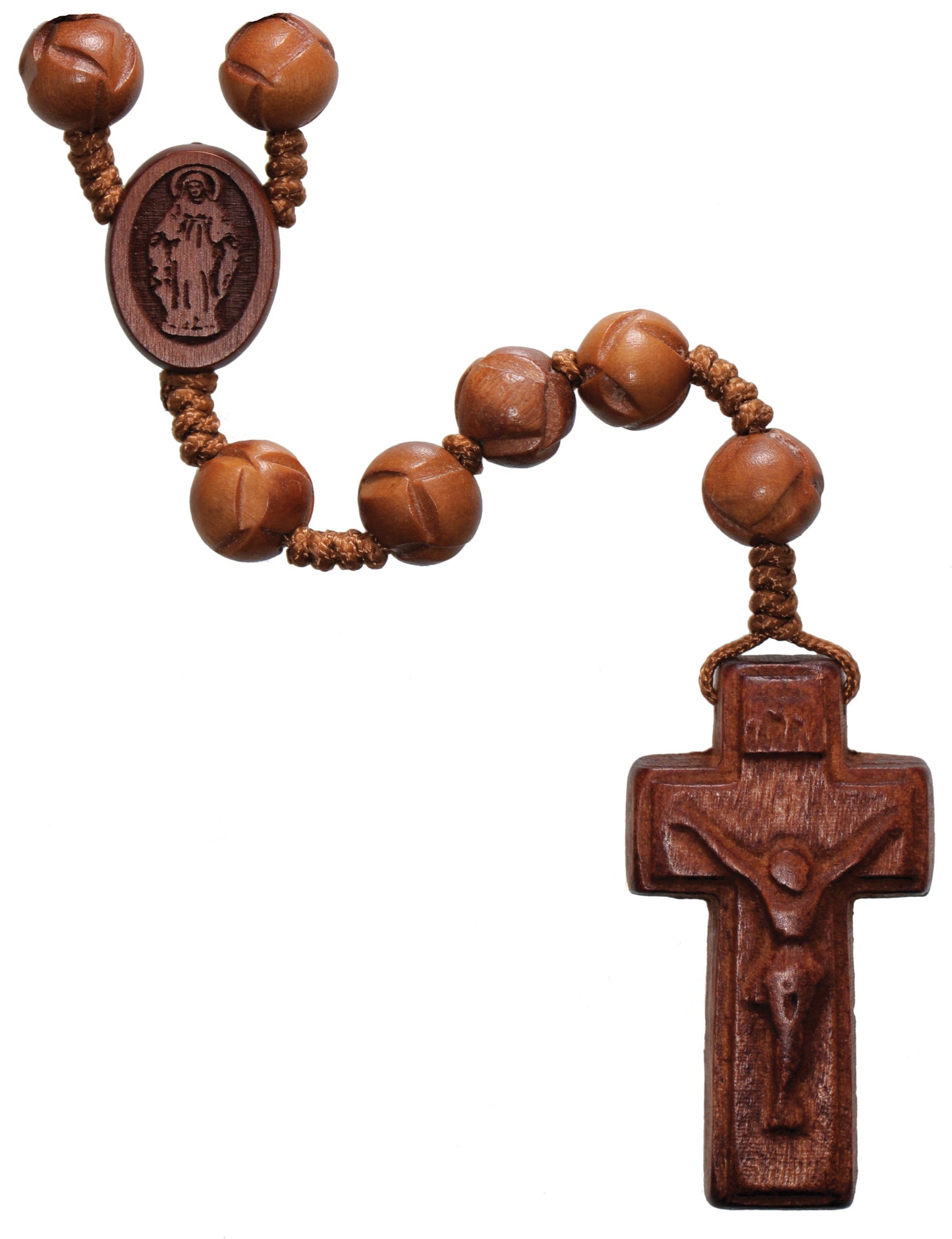 Light Jujube Wood Rosary