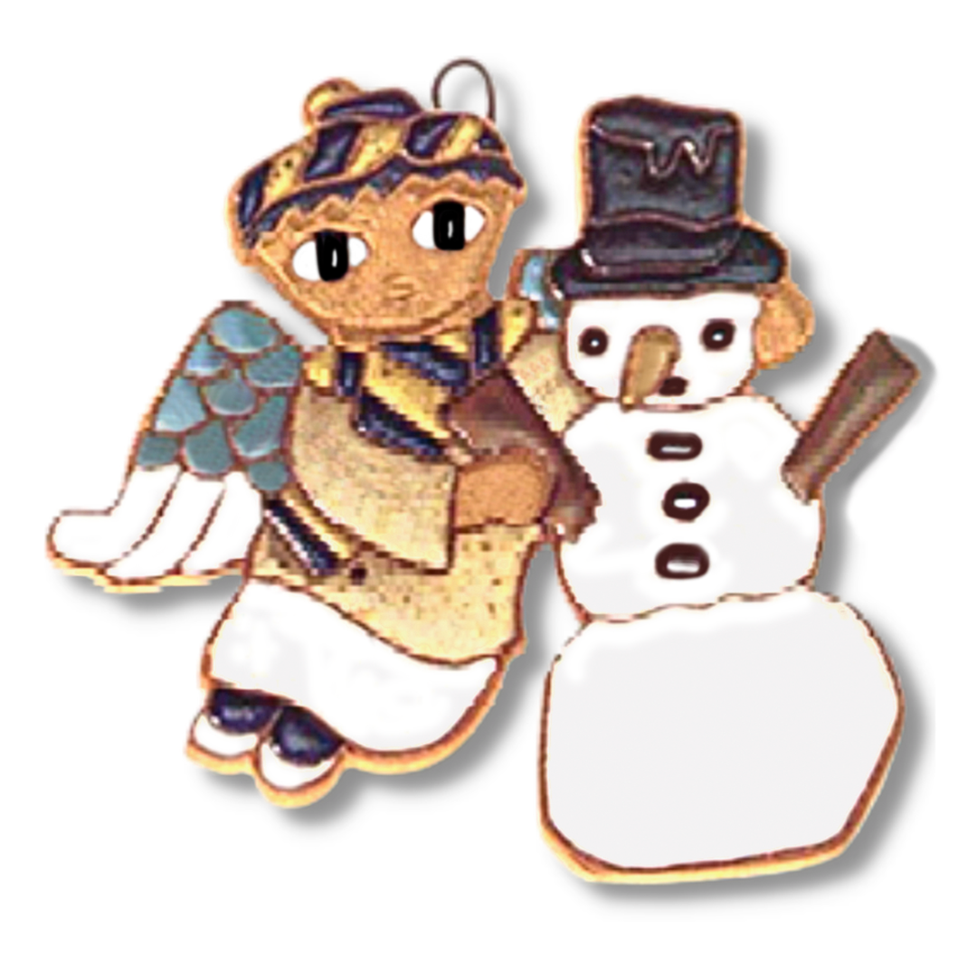 Snowman Angel